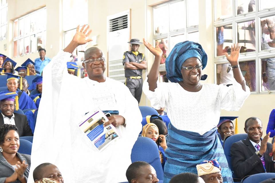 Valedictory Address delivered by Osakpolor Eki Obakpolor of the Department of Physics , 2015 Best Graduating Student with CPGA of 4.84