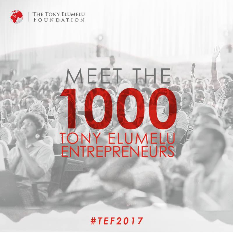 Full List of the Selected 1000 Tony Elumelu Entrepreneurs