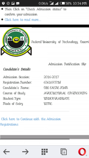 FUTO 2nd And 3rd Supplementary Admission List Is Out - 2016/2017