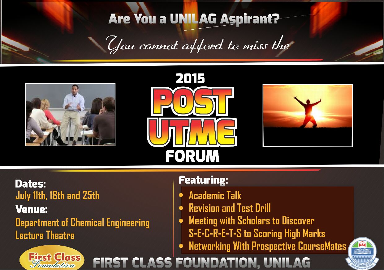 UNILAG POSTUTME Forum