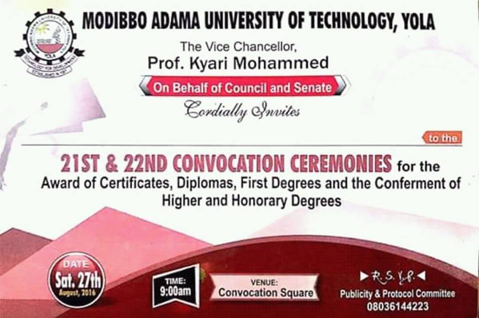 mautech convocation ceremony